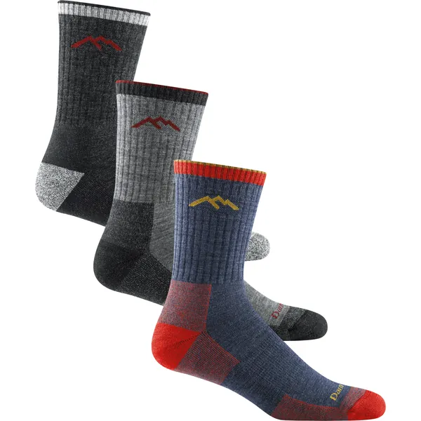 Darn Tough Men's Hiker Micro Crew Midweight Sock (3-pack)